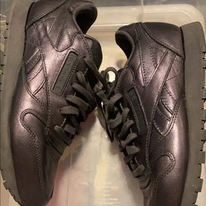 Metallic Gray Reebok Classic